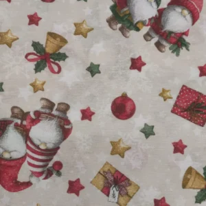 Tecido Loneta  | Natal | Gnomo de Natal