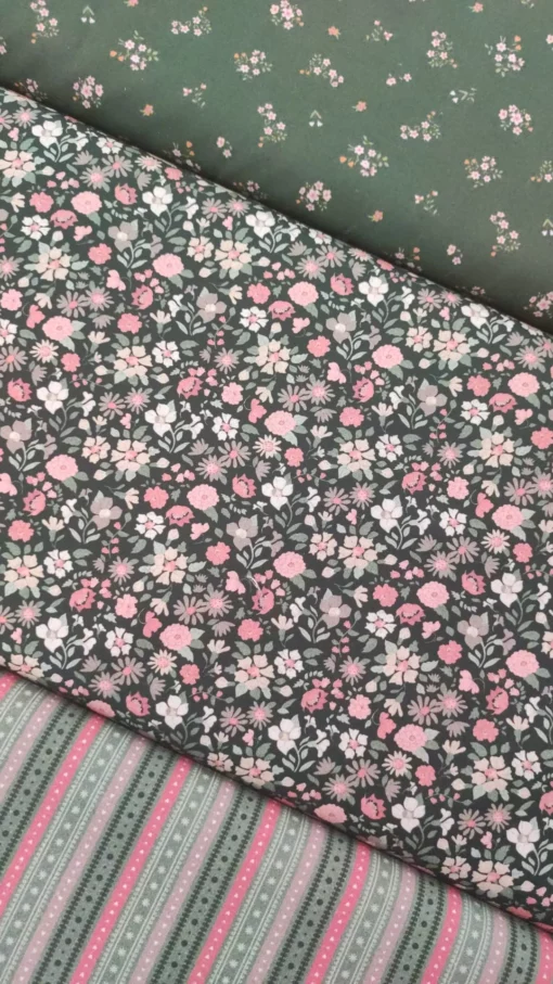 Tecido 100% Algodão | Estampado Floral | Coleção Bisou - Image 3