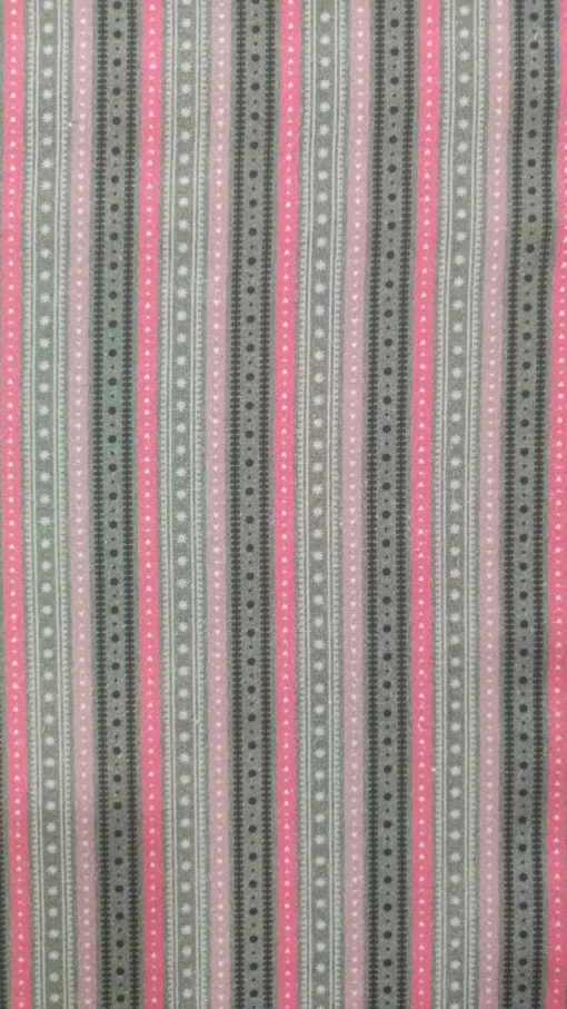 Tela 100% Algodón | Estampado rayas | Colección Bisou