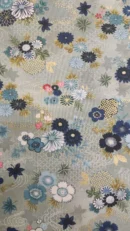 Tecido 100% Algodão | Estampado | Makower Studio | Floral