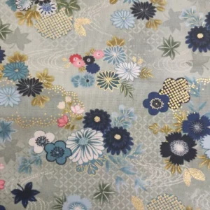 Tecido 100% Algodão | Estampado | Makower Studio | Floral