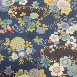 Tecido 100% Algodão | Estampado | Makower Studio | Floral