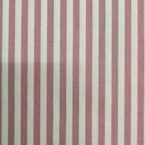Tecido 100% Algodão | Básico | Riscas | Rosa Velho/ Branco
