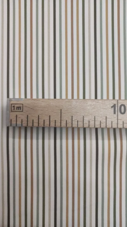Tecido Vaiela | 100% Algodão Orgânico | Riscas - Image 3