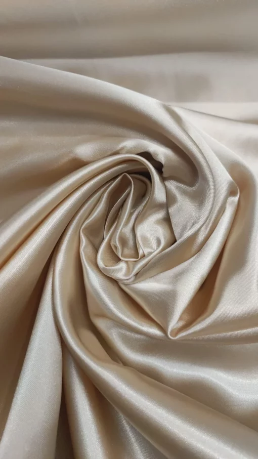 Satiné épais | lisse | peu profond Saturno(73) | Beige