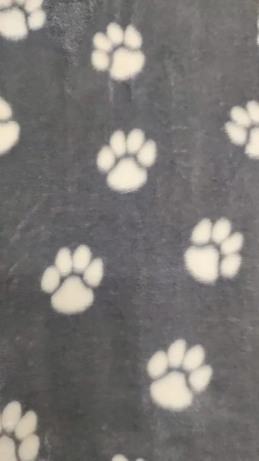 Coralina | Printed| Children's | Paws (Light Grey)