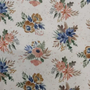 Tecido 100% Algodão | Estampado | Makower Studio | Floral