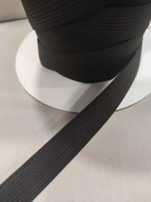 Elástico | Preto | 1,2 CM – Image 2