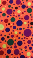 100% Poliéster | Estampado | Carnaval | Bolas