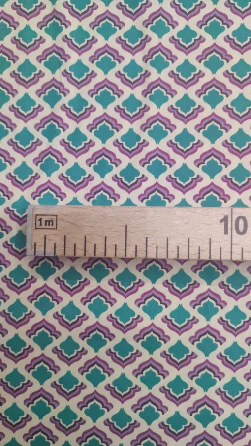 Tecido 100% Algodão | Poppy | Estampado | Geométrico - Imagen 5