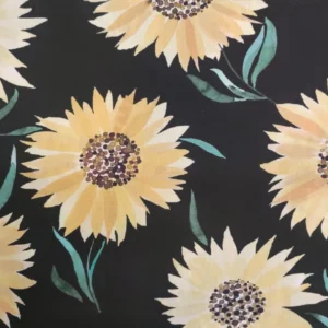 Tecido 100% Algodão | Poppy | Estampado | Girassol