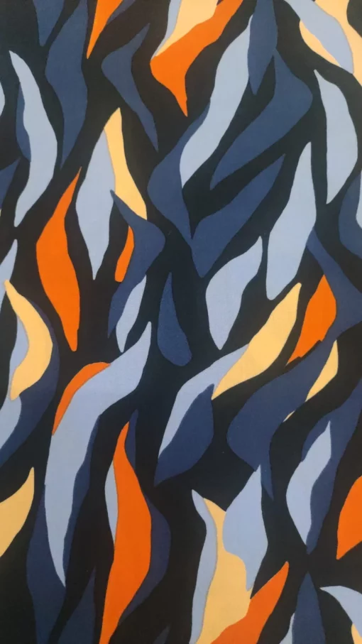 Tecido Confeção | Vestuário | 100% Viscose | Abstrato