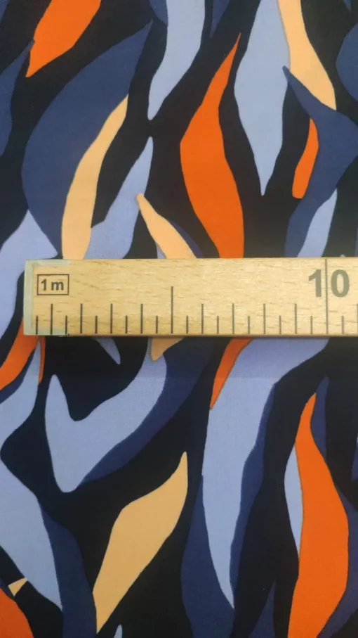 Tecido Confeção | Vestuário | 100% Viscose | Abstrato - Imagen 4