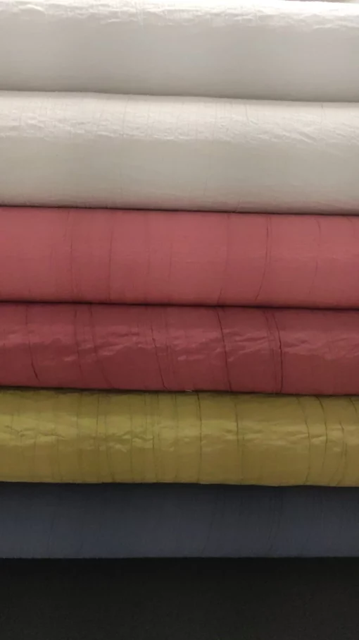 Tecido Viscose | Crinkle (Enrugado) | Liso | Branco (002) - Image 3