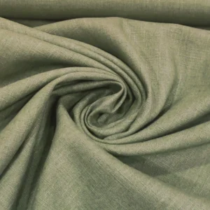 Linho Lavado | Liso | Verde Seco (052)