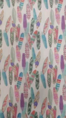 Tecido 100% Algodão | Estampado | Pranchas