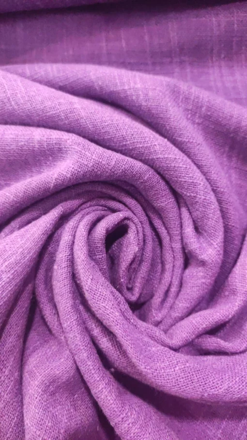 Tecido Confeção | Alinhado | Liso | Roxo