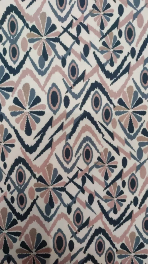Tecido Confeção | Vestuário | Malha Viscose Estampada | Floral