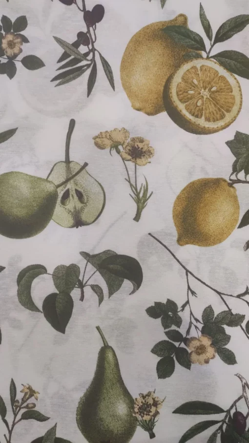 Tecido Loneta |  Estampado | Frutas