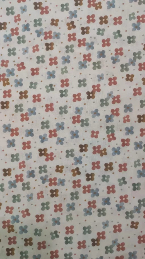 Tecido 100% Algodão | Estampado Infantil | Florzinha
