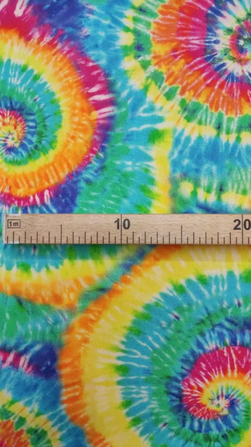 Tecido 100% Algodão | Half Panamá | Estampado | Tie-Dye – Image 2