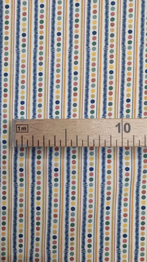 Tecido Algodão | Estampado Infantil | 100% Algodão Orgânico | Coleção Aula - Imagen 4