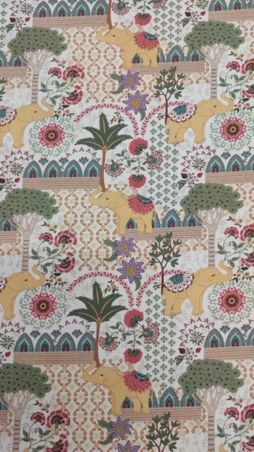 Tecido Algodão | Estampado | 100% Algodão Orgânico | Coleção Goa