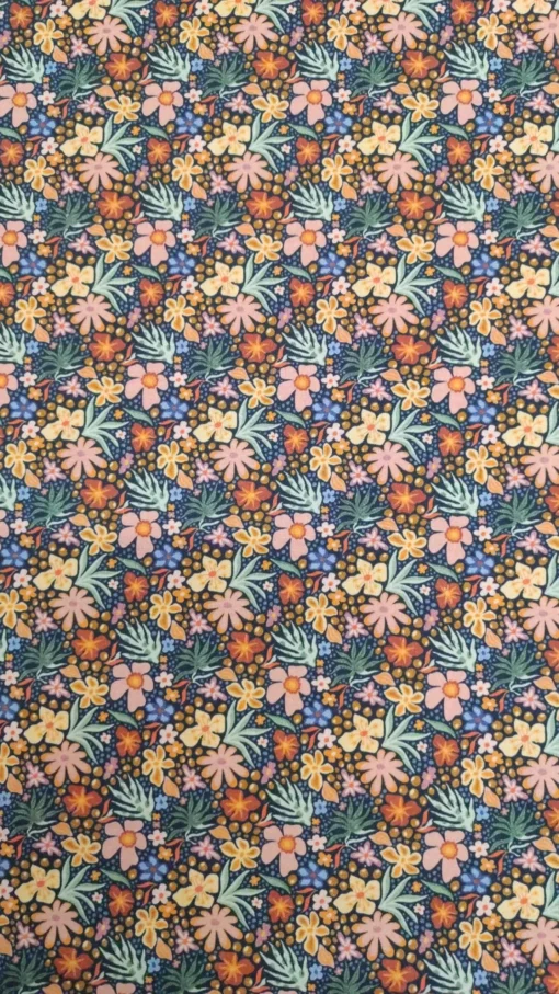 Tecido Algodão | Estampado | 100% Algodão Orgânico | Coleção Maui