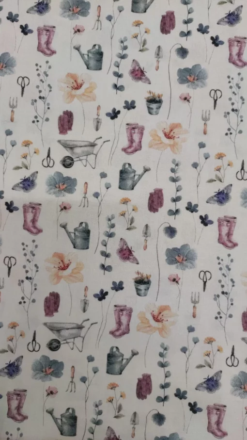 Tecido Algodão | Estampado | 100% Algodão Orgânico | Coleção Homy