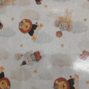 Tecido Plastificado | Estampado Infantil | Aniversário na Selva