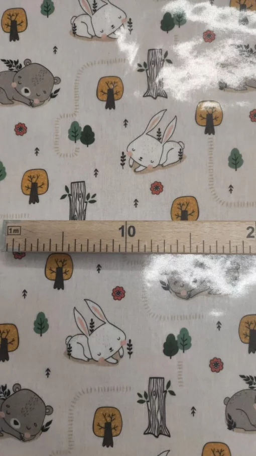 Tecido Plastificado | Estampado Infantil | Bosque – Image 2