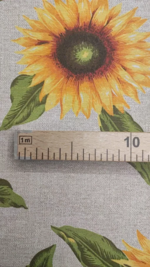 Tecidos Resinados | Estampado | Girassol - Imagen 3