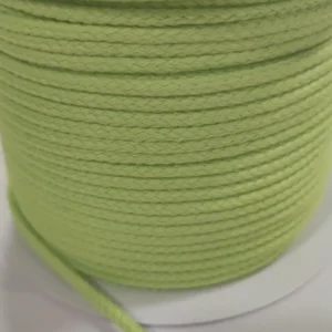 Cordão de Algodão | 4MM | Verde Fluorescente (234 F)