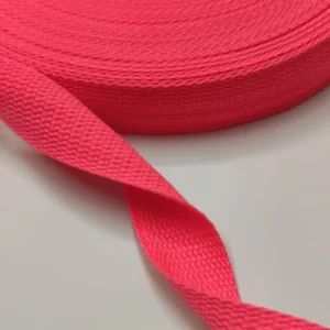 Precinta | 100% Poliéster | 3cm | Rosa Fluorescente