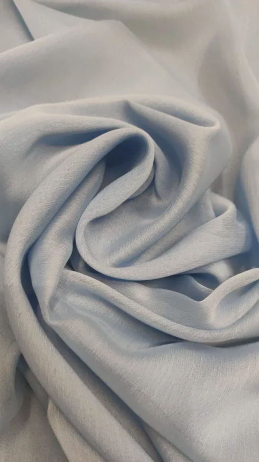 Tecido Confeção | Vestuário | Chiffon | Azul Bebé (39)