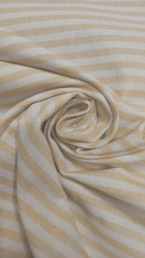 Linho Alentejano | Risca Fina | Amarelo/Cru – Image 2