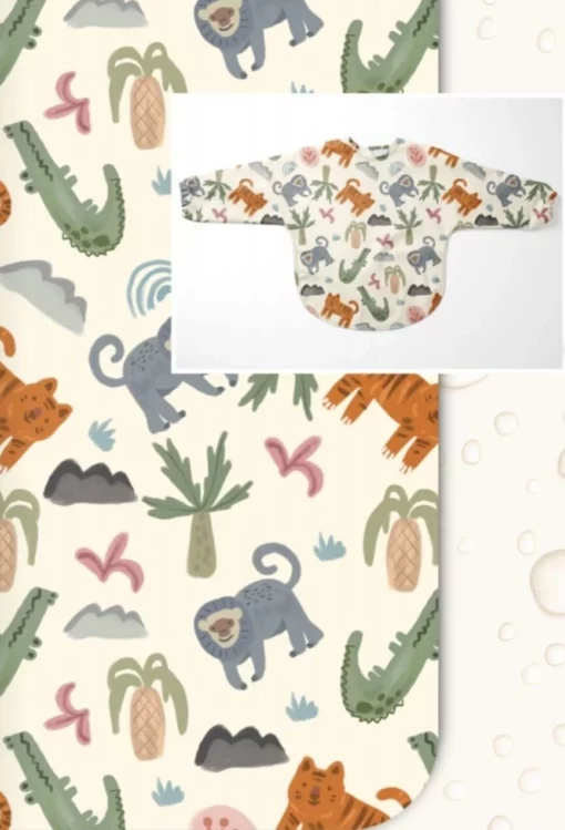 Tecido Aqua Protect | Impermeável | Estampado Infantil | Selva - Image 4