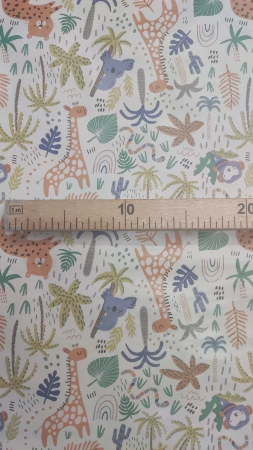 Tecido PVC | Estampado Infantil | Animais da Selva - Image 2