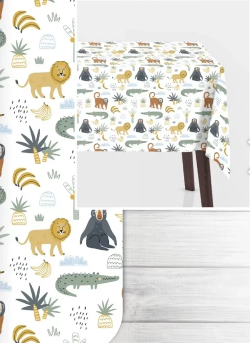 Tecido PVC | Estampado Infantil | Animais da Selva – Image 2
