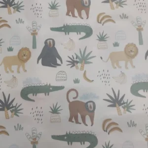 Tecido PVC | Estampado Infantil | Animais da Selva