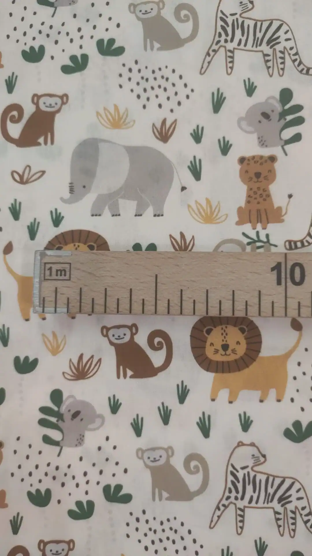 Tecido 100% Algodão | Estampado Infantil | Animais da Selva – Image 3