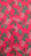 Tecido 100% Algodão | Estampado | Natal | Azevinho