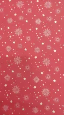 Tecido 100% Algodão | Estampado | Natal | Floco de Neve