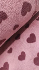 Coralina | Estampado | Infantil | Corações | Rosa