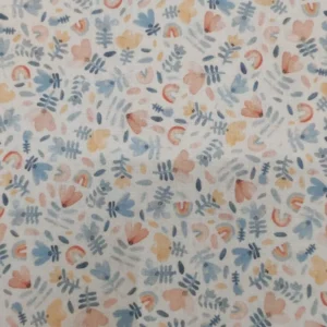Tecido 100% Algodão | Estampado Infantil | Florzinha