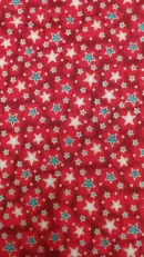 Tecido 100% Algodão | Estampado | Natal | Estrelas