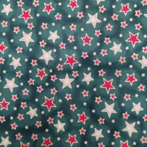 Tecido 100% Algodão | Estampado | Natal | Estrelas
