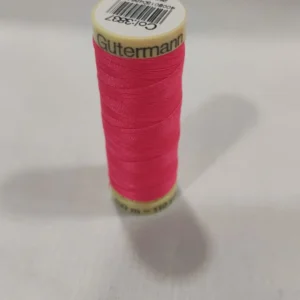 Linha Gutermann | 100% Poliéster | Rosa Fluorescente (3837)