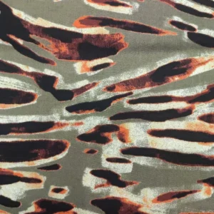 Tecido 100% Viscose | Vestuário | Estampado | Abstrato