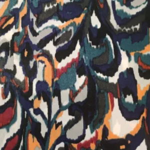 Tecido Confeção | Vestuário | Acetinado | Abstrato